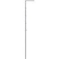 40' Banner Pole w/ Hinged Base / No Halyard